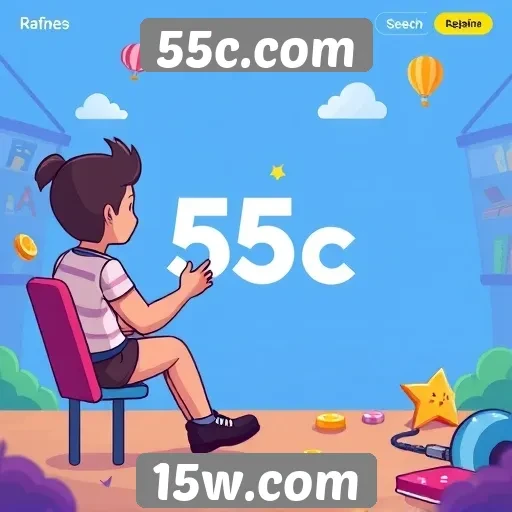 Acessibilidade e interface do 55c.com para jogadores