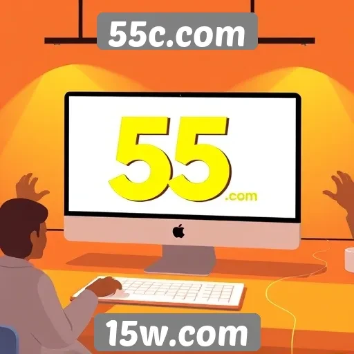 Novas funcionalidades do site 55c.com em análise